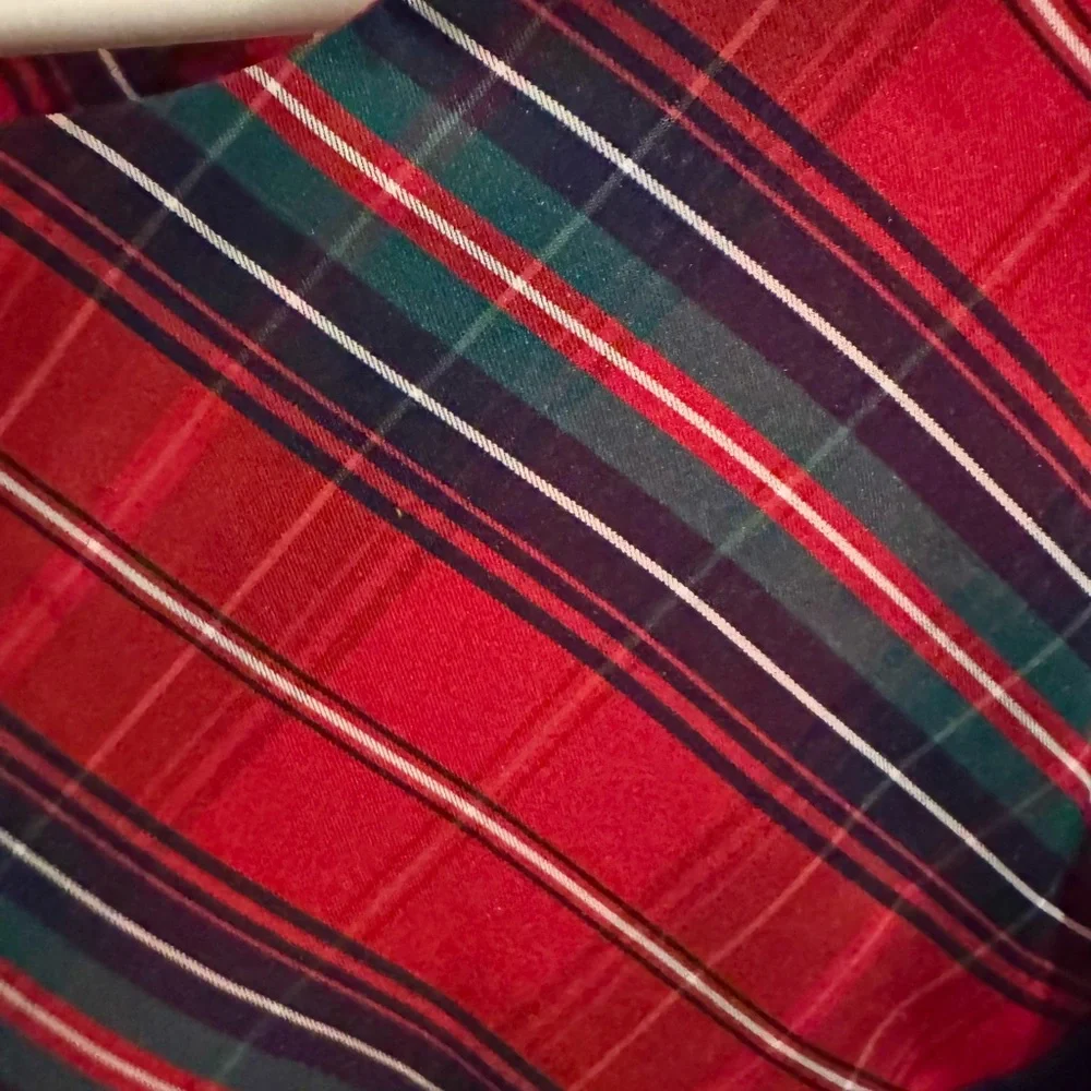 Max Studio- Red Plaid Dress - Picture 3 of 4
